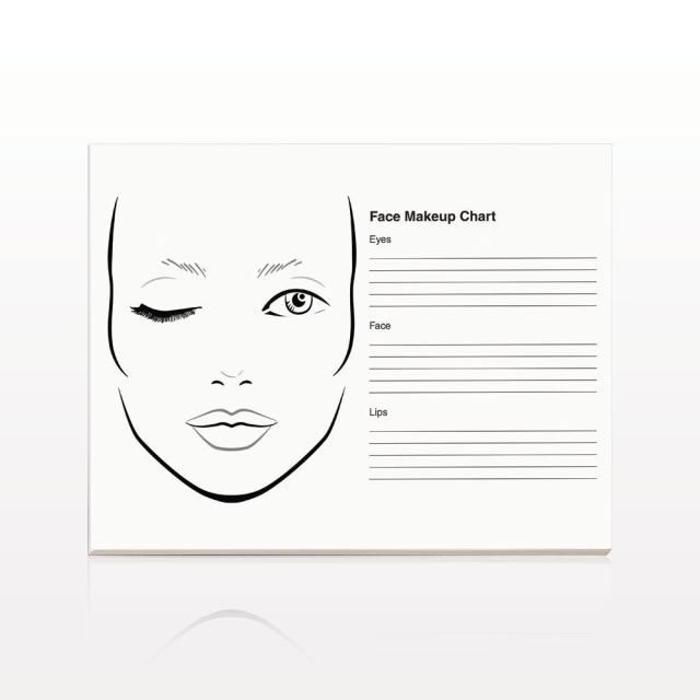 Face Make-up Charts