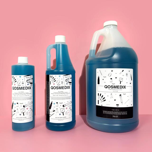 Qosmedix Launches Additional Sizes of  Professional Makeup Brush Cleaner