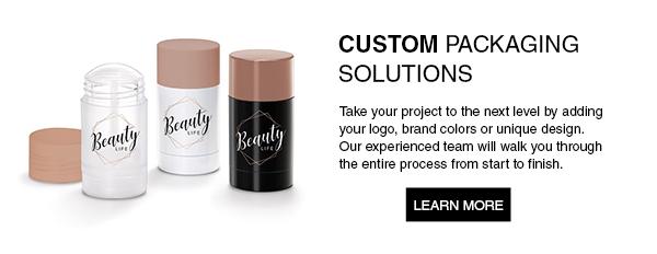 Custom Packagin Solutions - Take your project to the next level by adding your logo, brand colors or unique design. Our experienced team will walk you through the entire process from start to finish. Learn More