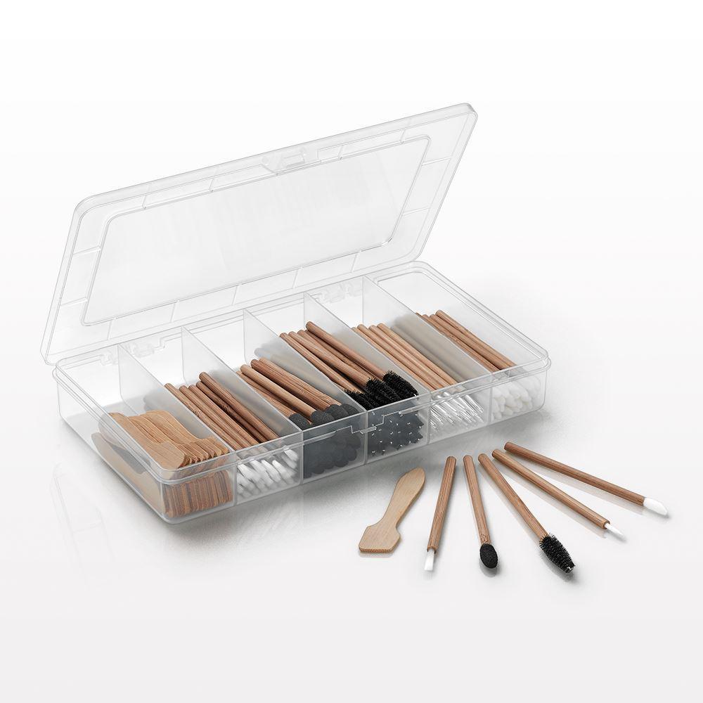 Bamboo Disposable Cosmetic Applicator Kit