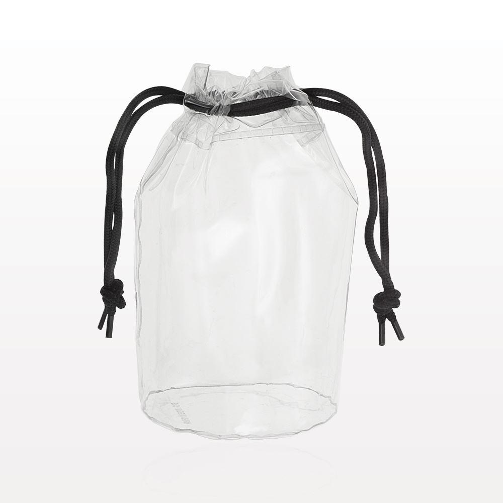 Bag with Black Drawstring, Clear