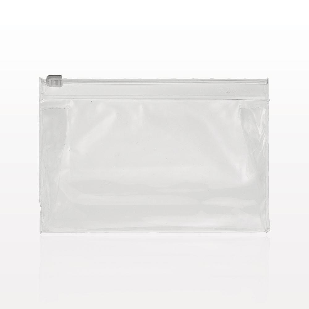 Side Zipper Bag, Clear