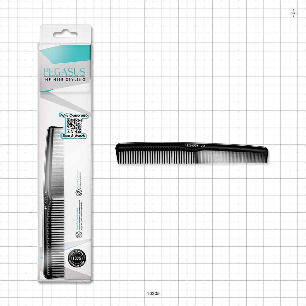 Pegasus All-Purpose Styling and Cutting Comb 201