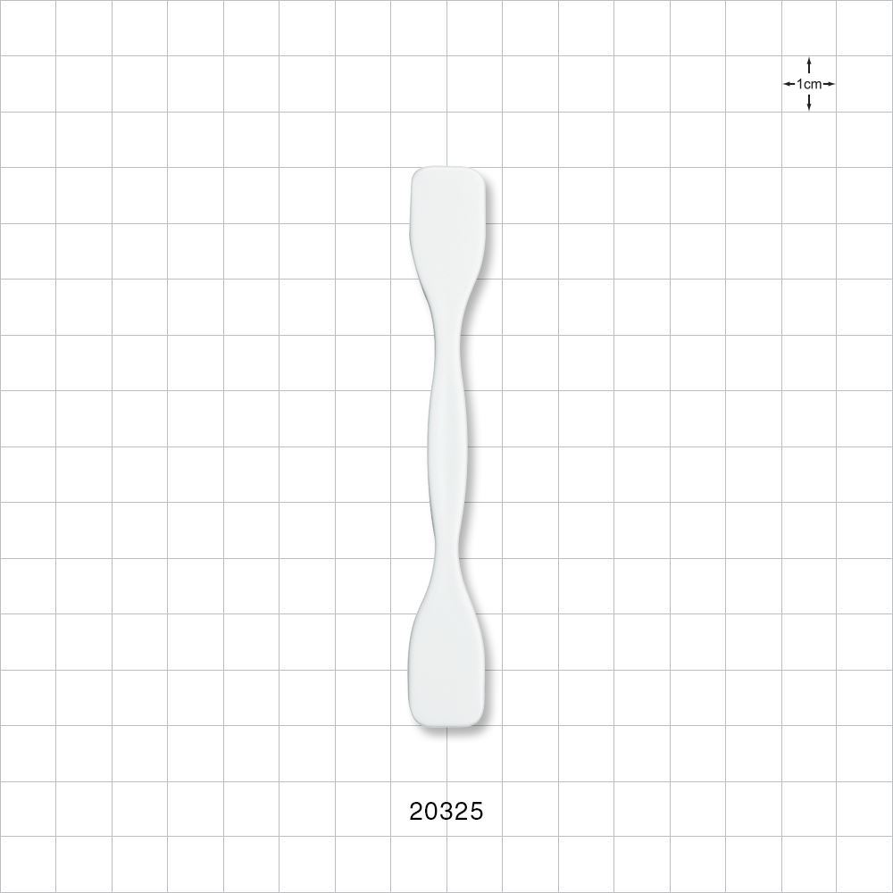 Dual Ended Spatula, White