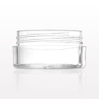 Stackable Base Jar, Clear