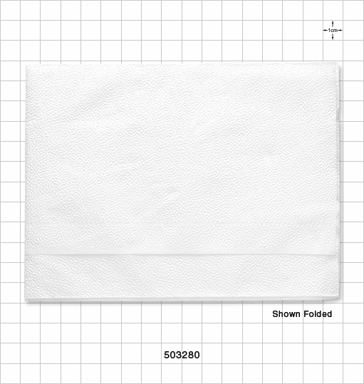 Disposable Salon Towel, White