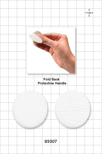 Protective Lint Free Cosmetic Pad With Tab, 1.75  , 240/bag Full Bags Only