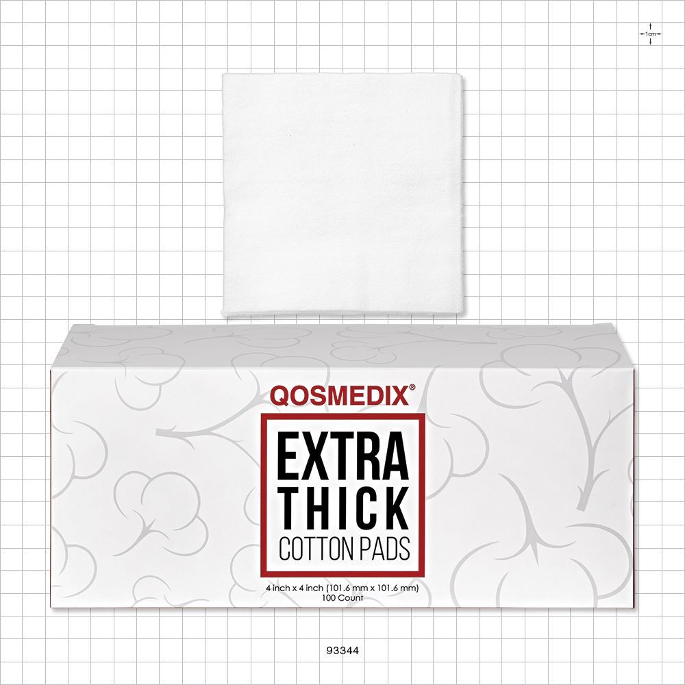 Qosmedix Extra Thick Cotton Pads