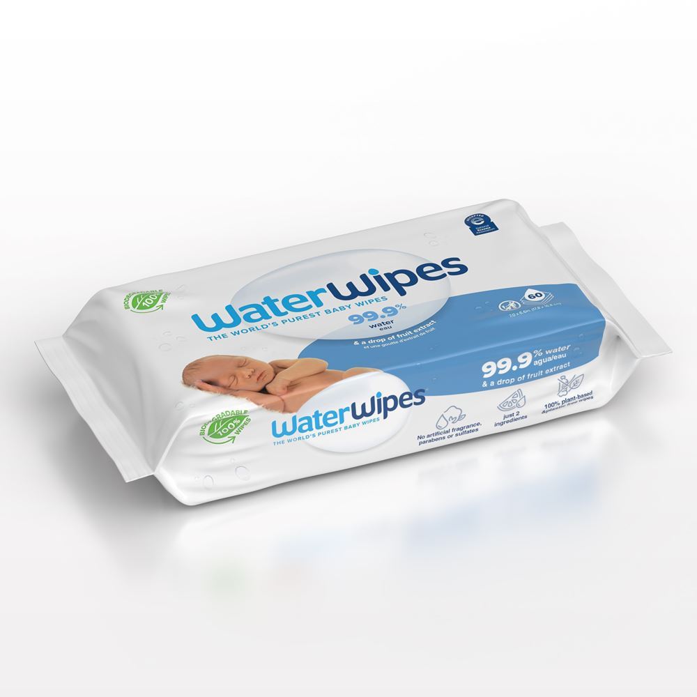 WaterWipes Biodegradable Original Baby Wipes