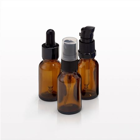 15 ml Glass Bottles with Interchangeable Caps