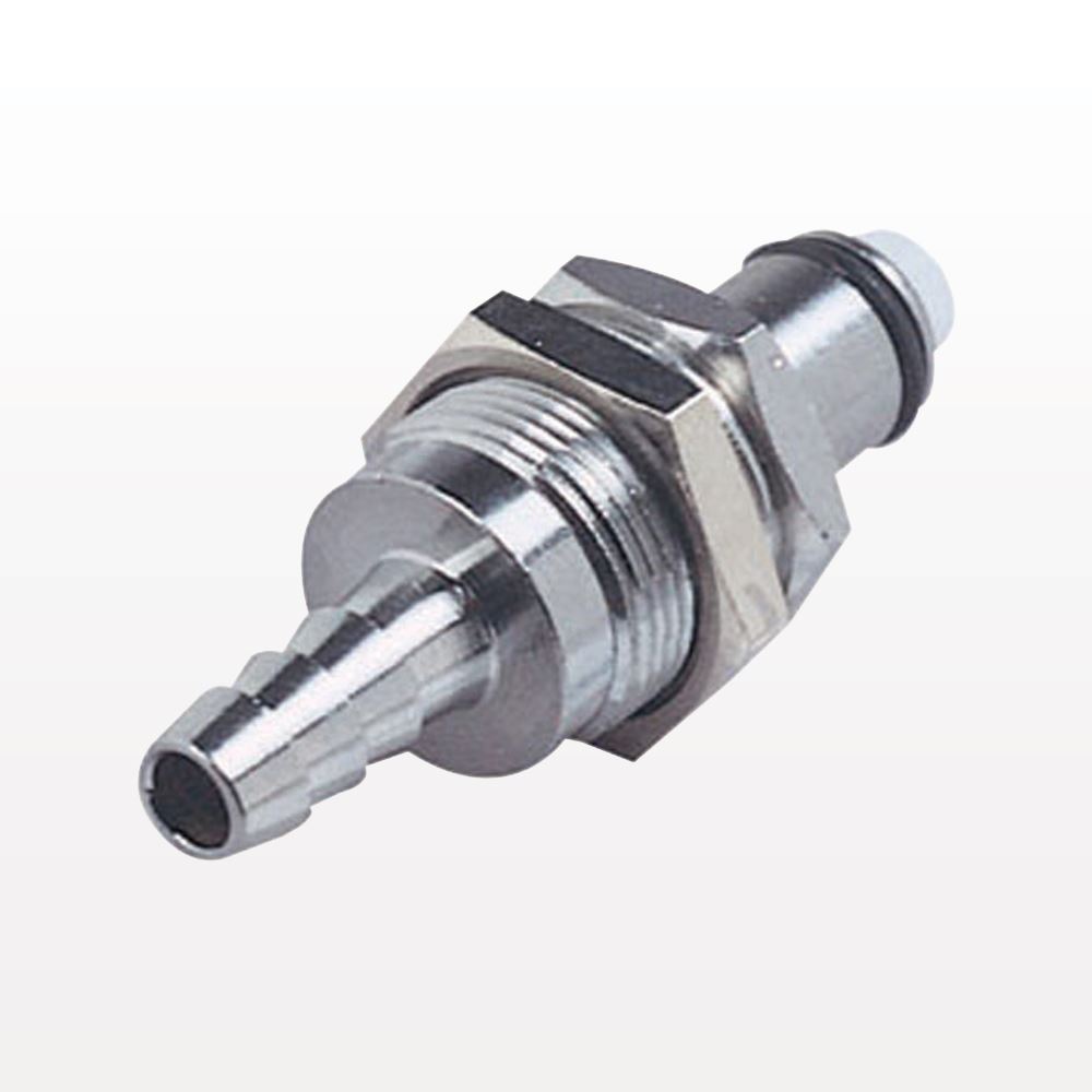 MC Connector, Panel Mount Insert, Non-Valved, Barbed